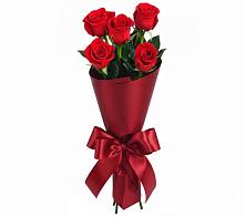 Букет 5 Красных роз Эдлесс Лав в Городище Пензенской области