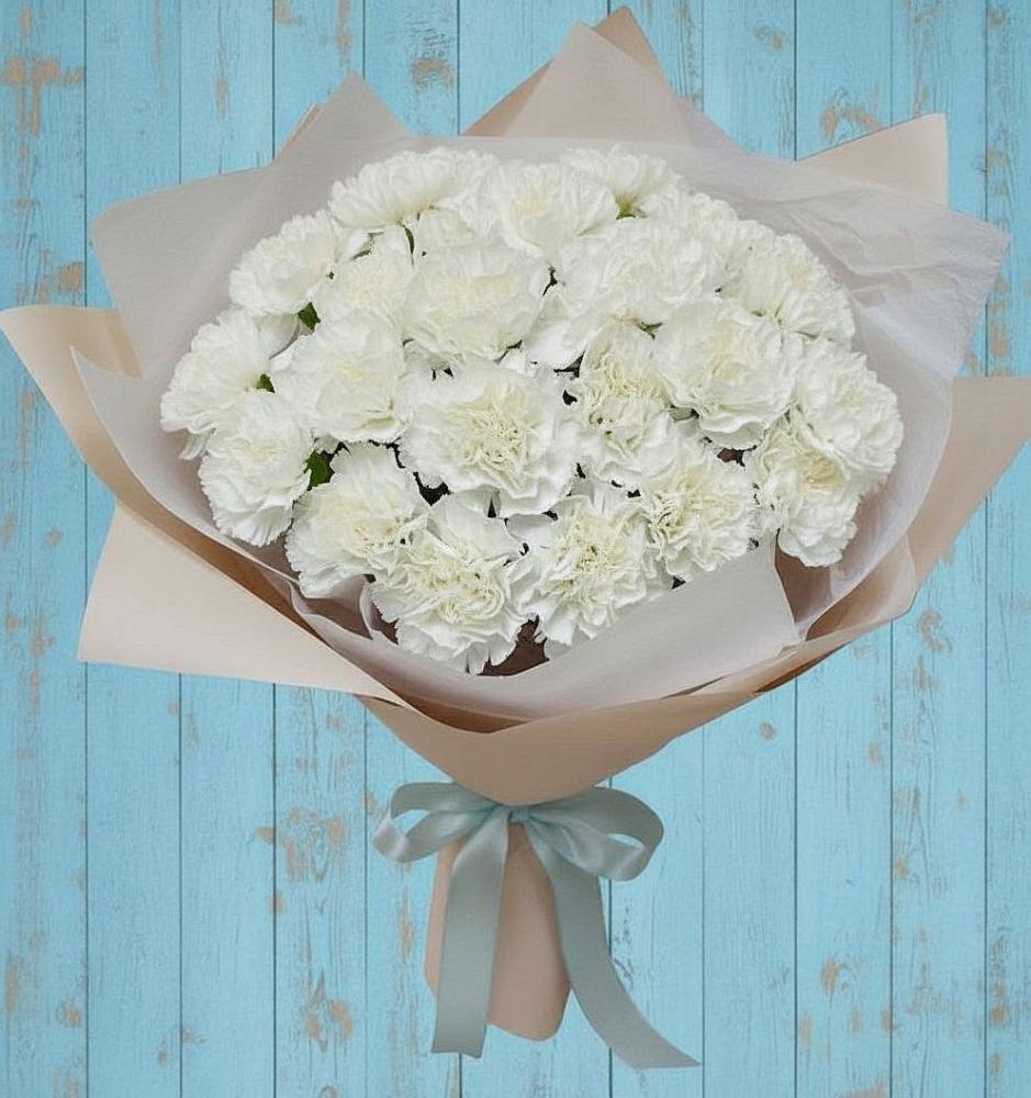 Букет цветов из: Гвоздики в Городище Пензенской области