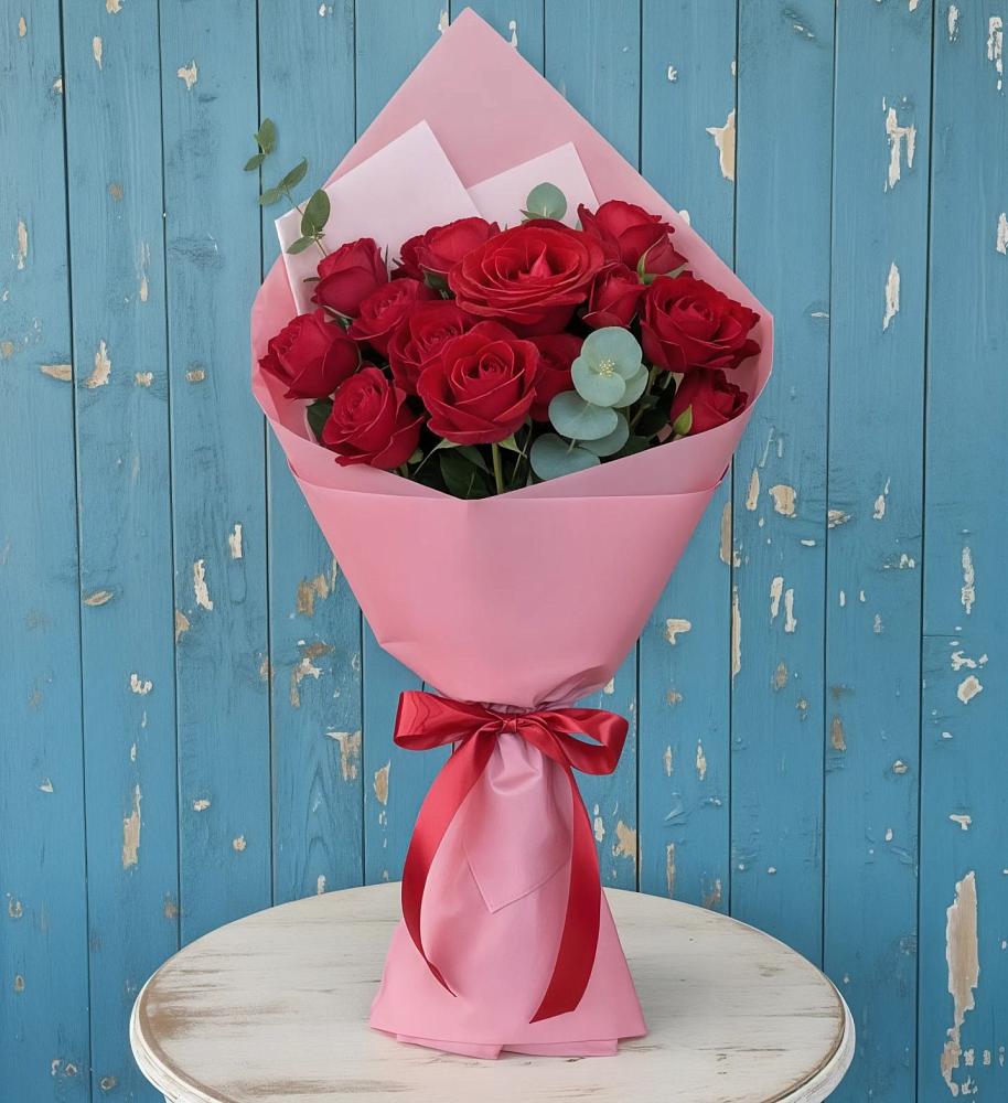 Букет цветов из: Розы в Городище Пензенской области