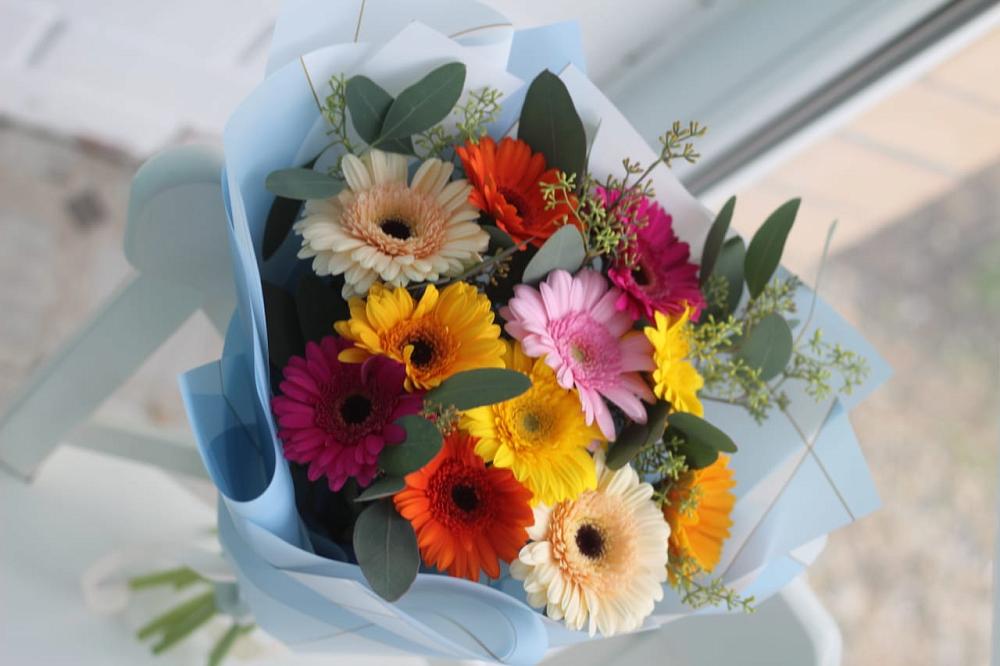 Букет цветов из: Герберы в Городище Пензенской области