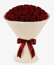 Букет 101 Бордовая роза Блэк Бакарра в Городище Пензенской области