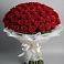 Букет 101 Красная роза Блэк Мэджик в Городище Пензенской области