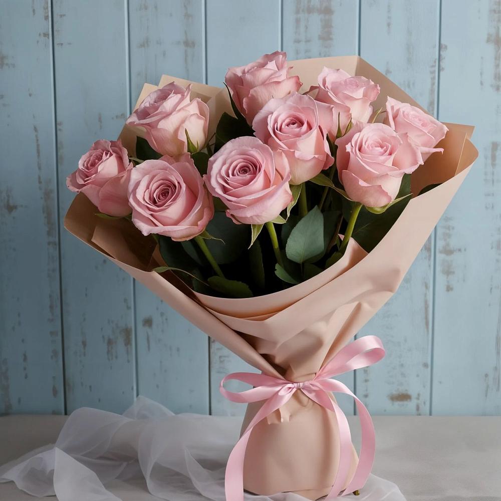 Букет цветов из: Розы в Городище Пензенской области