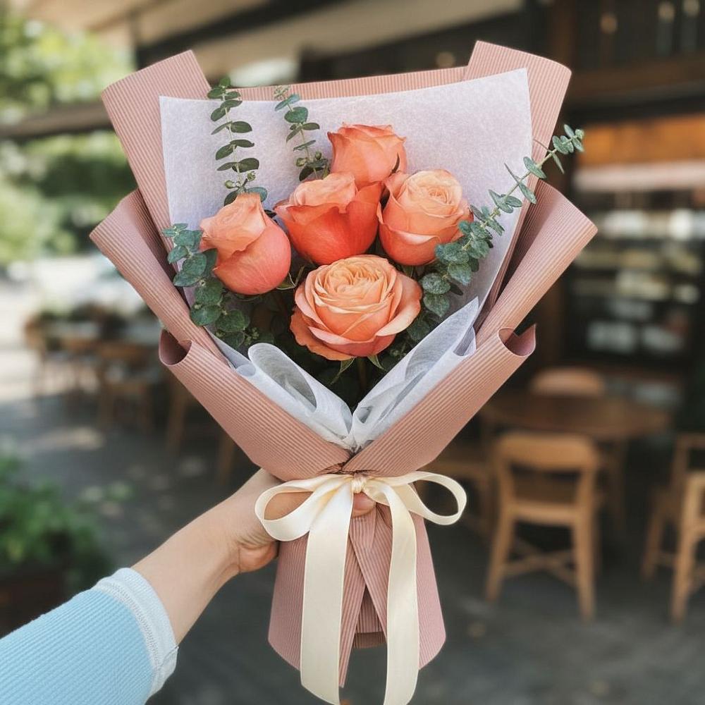 Букет цветов из: Розы в Городище Пензенской области