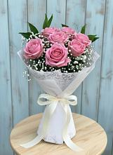 Букет цветов из:  Розы в Городище Пензенской области