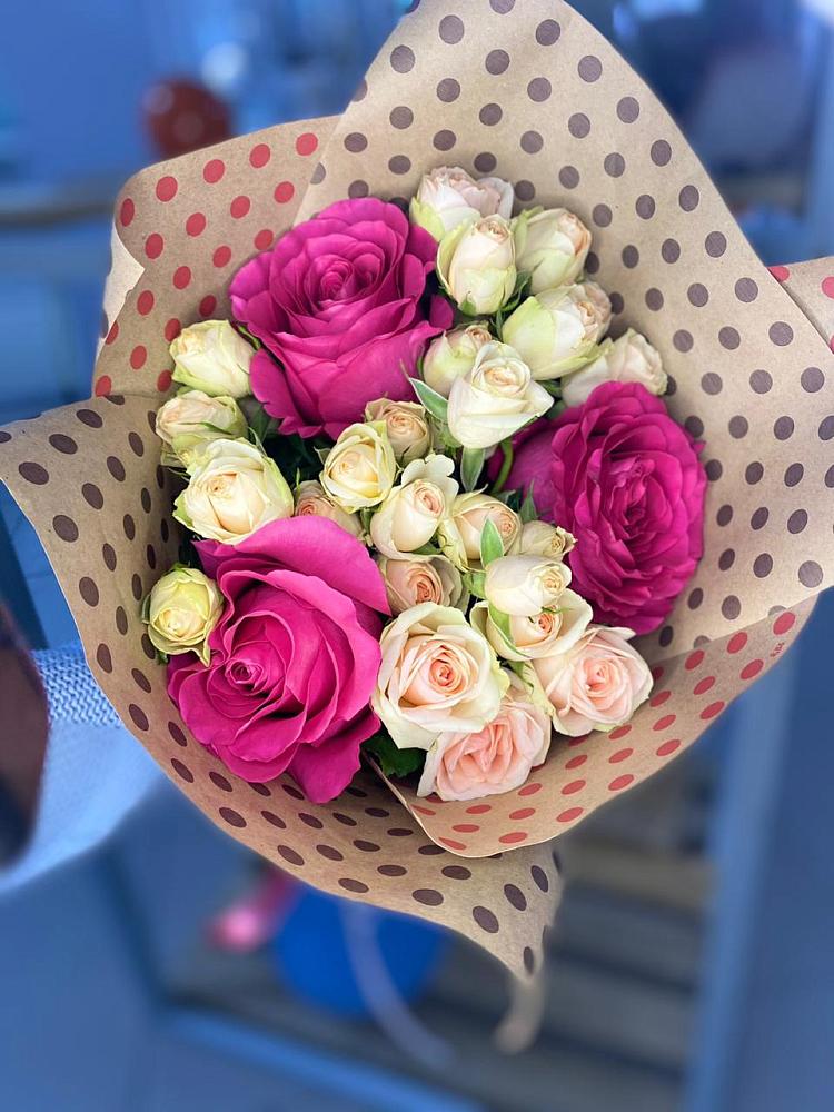 Букет цветов из: Розы в Городище Пензенской области