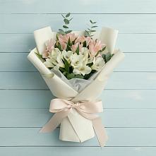 Букет цветов из:  Альстромерии в Городище Пензенской области