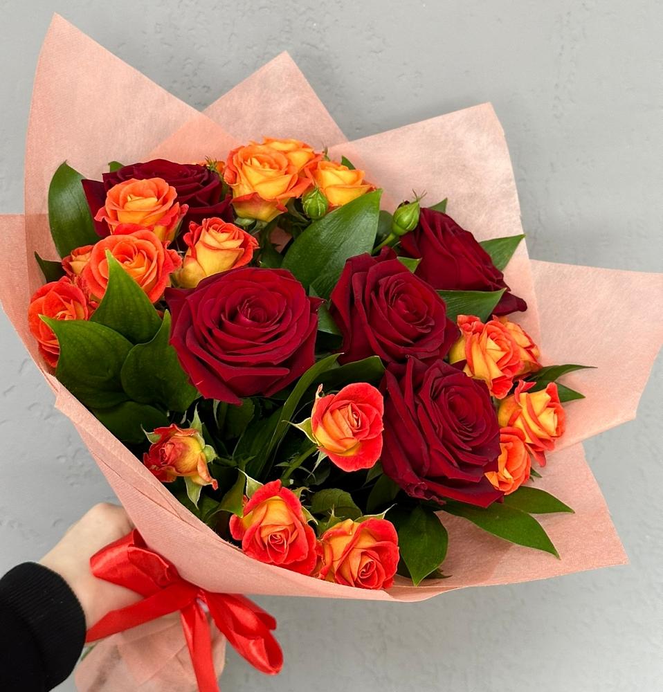 Букет Любовь и восторг в Городище Пензенской области