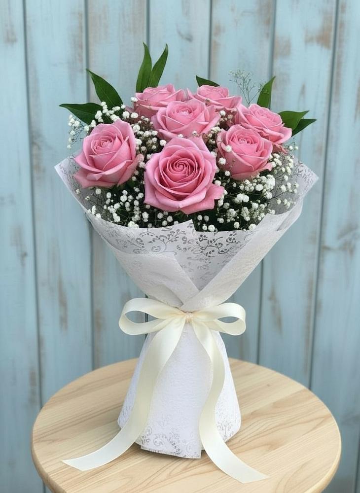Букет цветов из: Розы в Городище Пензенской области