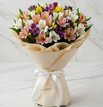 Букет цветов из:  Альстромерии в Городище Пензенской области