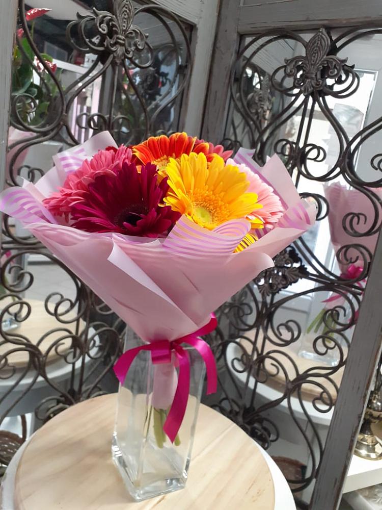 Букет цветов из: Герберы в Городище Пензенской области