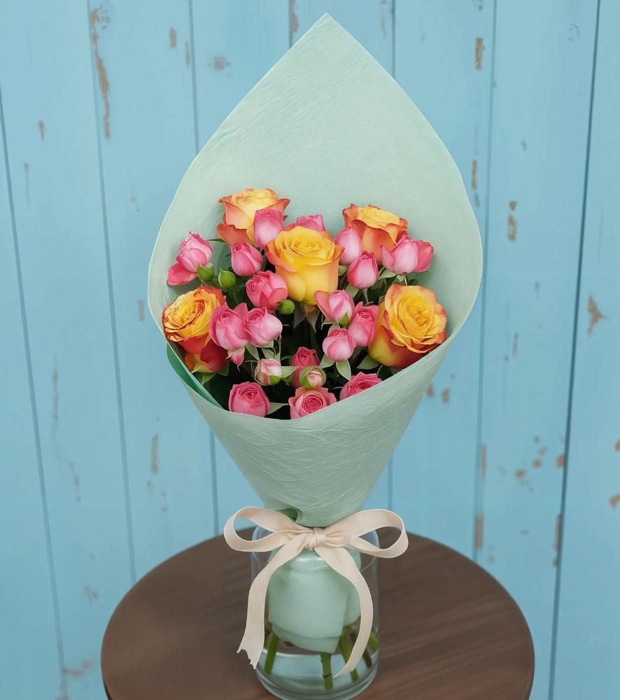 Букет цветов из: Розы в Городище Пензенской области