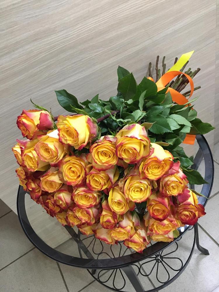 Букет Желтые розы в Городище Пензенской области