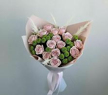 Букет цветов из:  Розы и Хризантемы в Городище Пензенской области