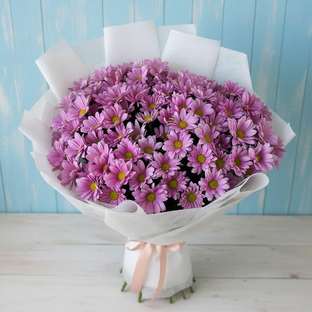 Букет цветов из: Хризантемы в Городище Пензенской области
