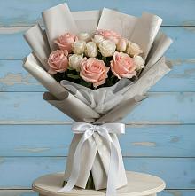 Букет цветов из:  Розы в Городище Пензенской области
