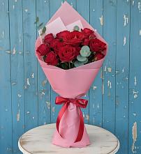 Букет цветов из:  Розы в Городище Пензенской области