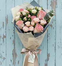 Букет цветов из:  Розы в Городище Пензенской области
