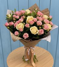 Букет цветов из:  Розы в Городище Пензенской области