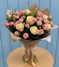 Букет цветов из:  Розы в Городище Пензенской области