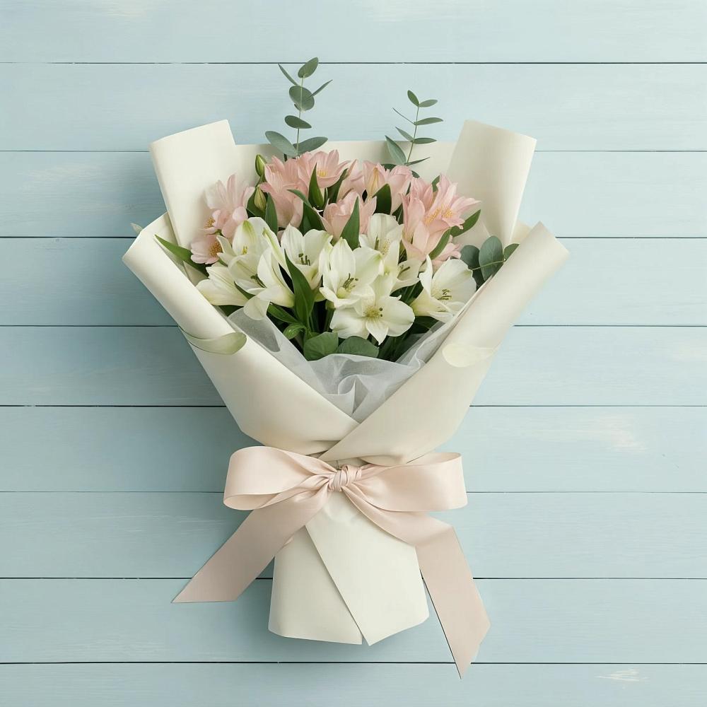 Букет цветов из: Альстромерии в Городище Пензенской области