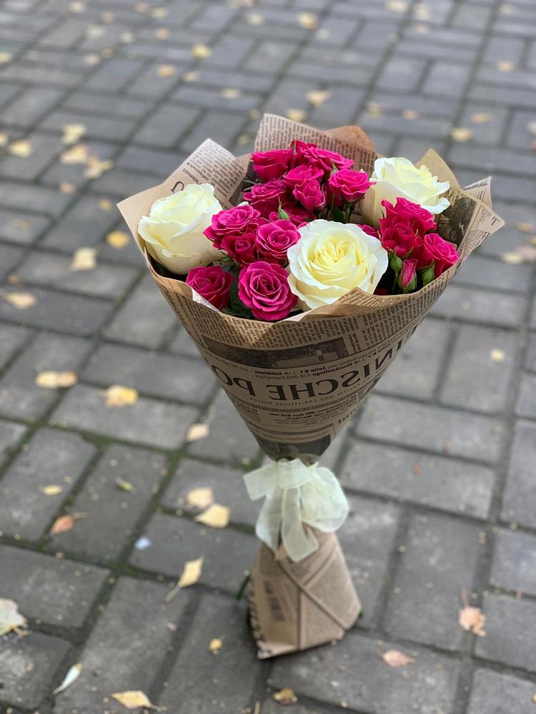 Букет цветов из: Розы в Городище Пензенской области