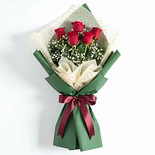 Букет цветов из:  Розы в Городище Пензенской области