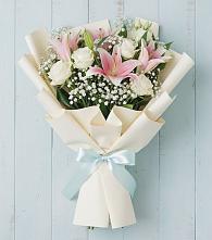 Букет цветов из:  Лилии в Городище Пензенской области