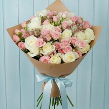 Букет цветов из:  Розы в Городище Пензенской области